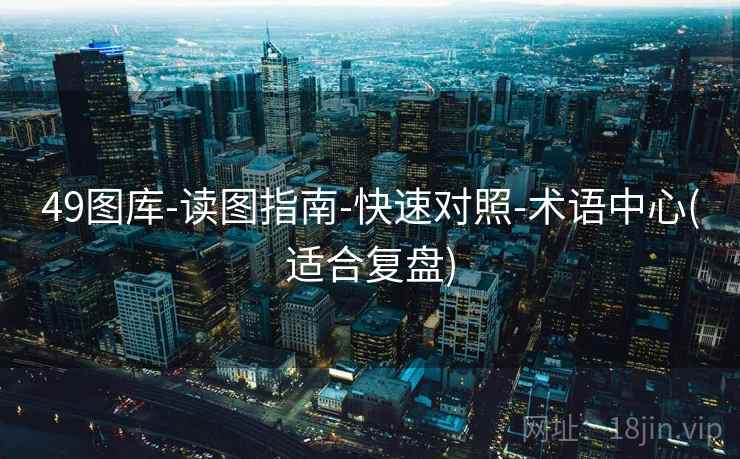 49图库-读图指南-快速对照-术语中心(适合复盘)